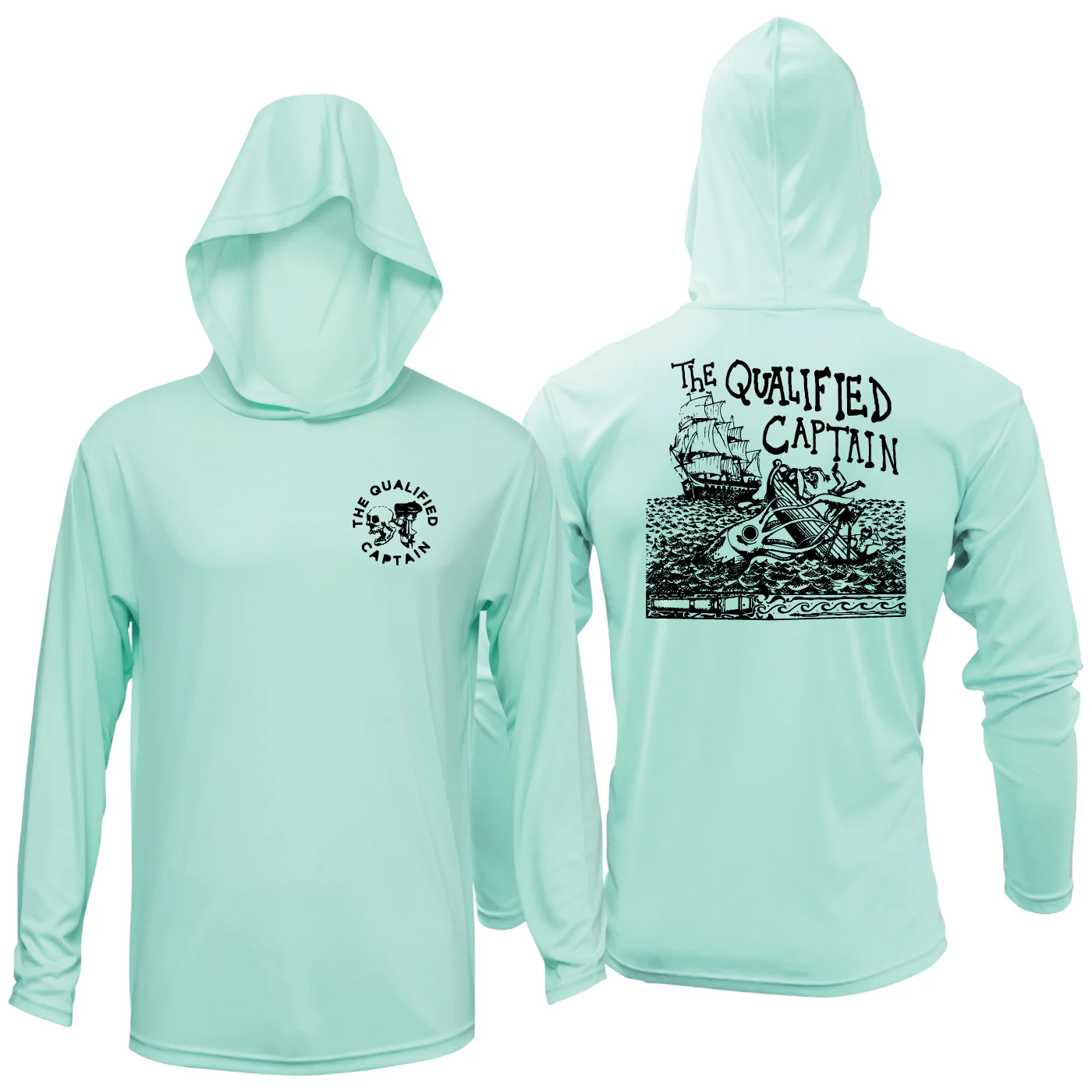 Captain vs Kraken Performance Hoodie - Image 5
