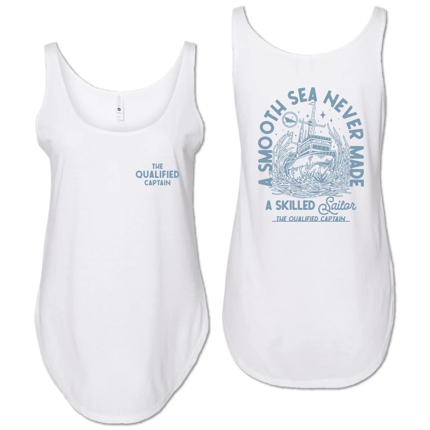 Smooth Seas Womens Tank - Image 3