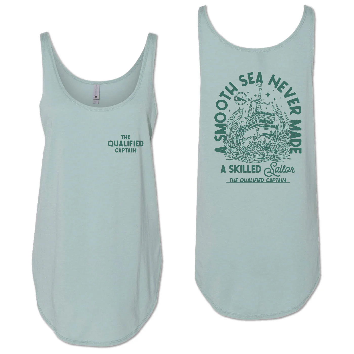Smooth Seas Womens Tank - Image 4
