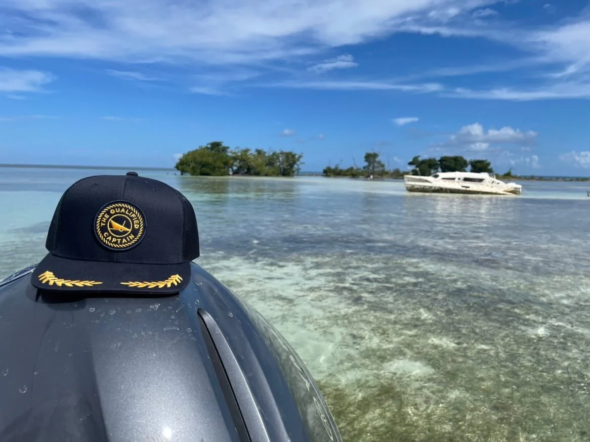 Embroidered Patch Captain Hat - Image 13