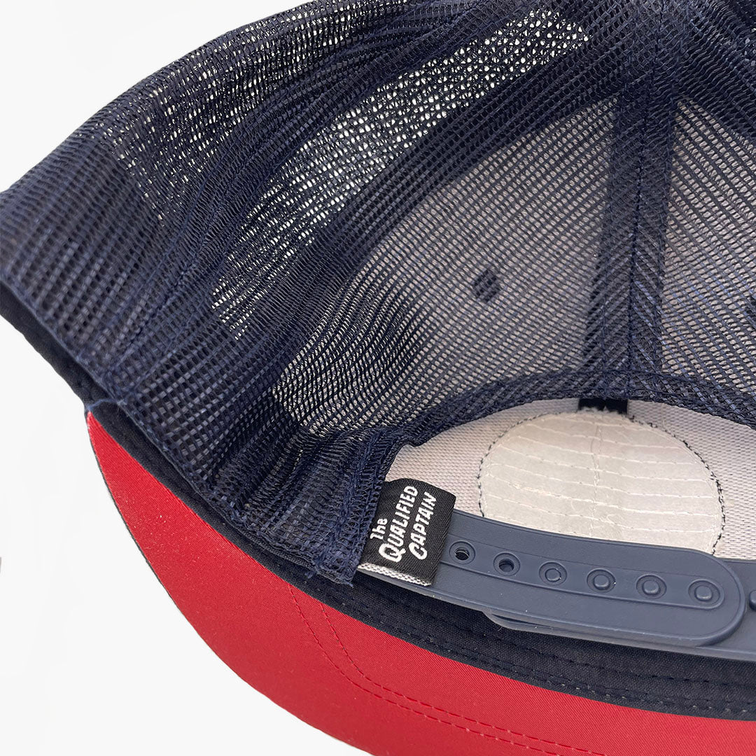 Embroidered Patch Captain Hat - Image 5