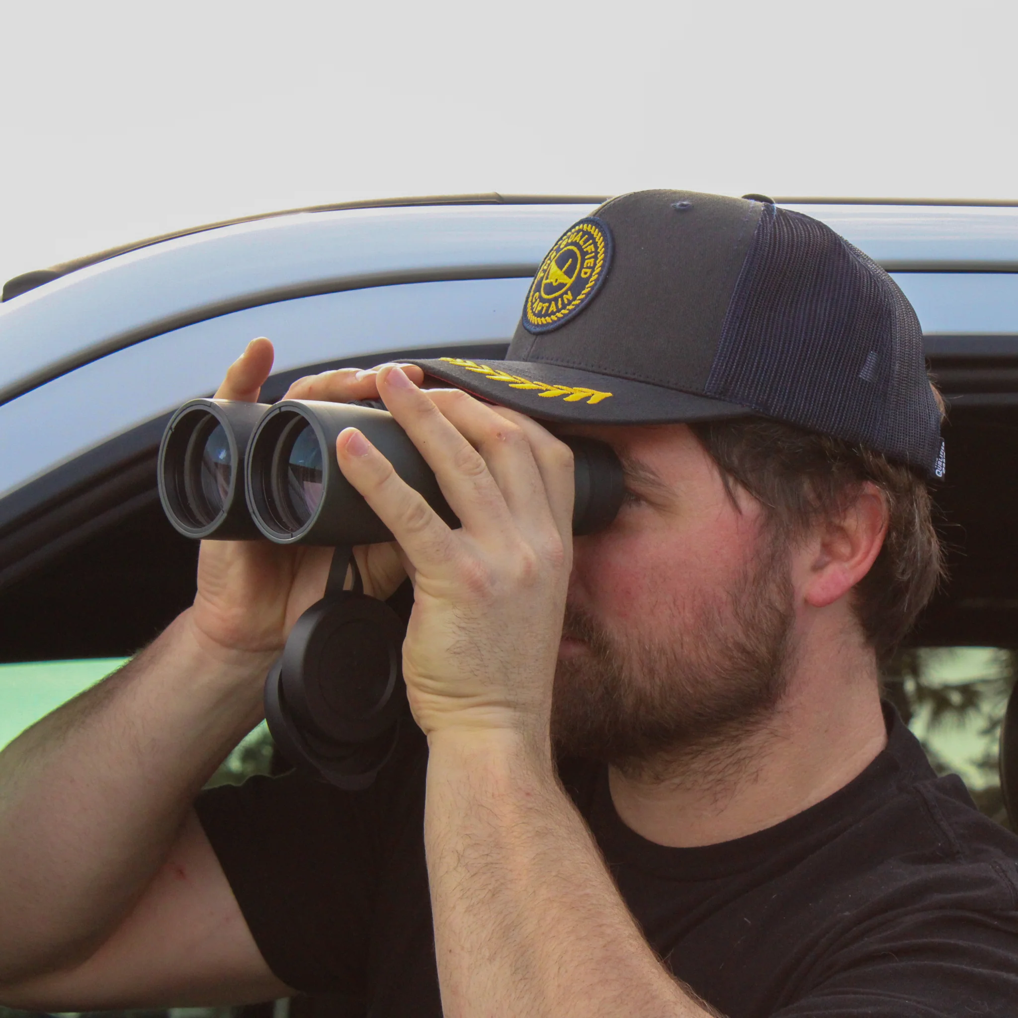 Embroidered Patch Captain Hat - Image 6