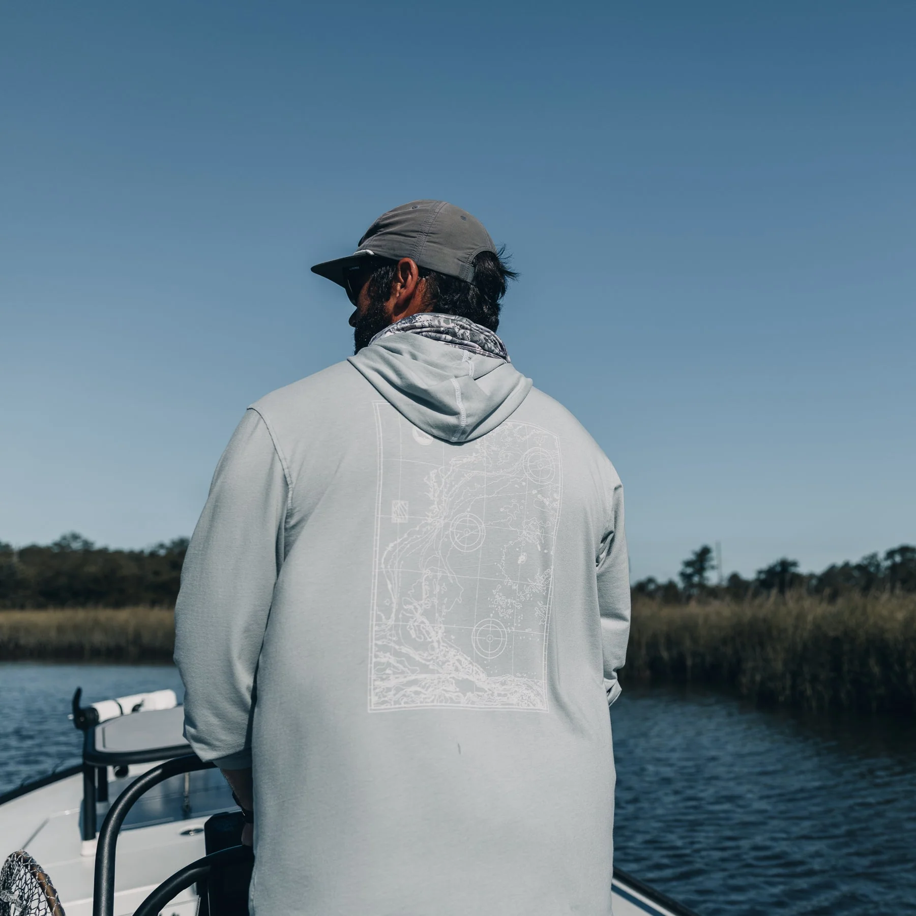 Nav Chart Premium Performance Hoodie - Image 10