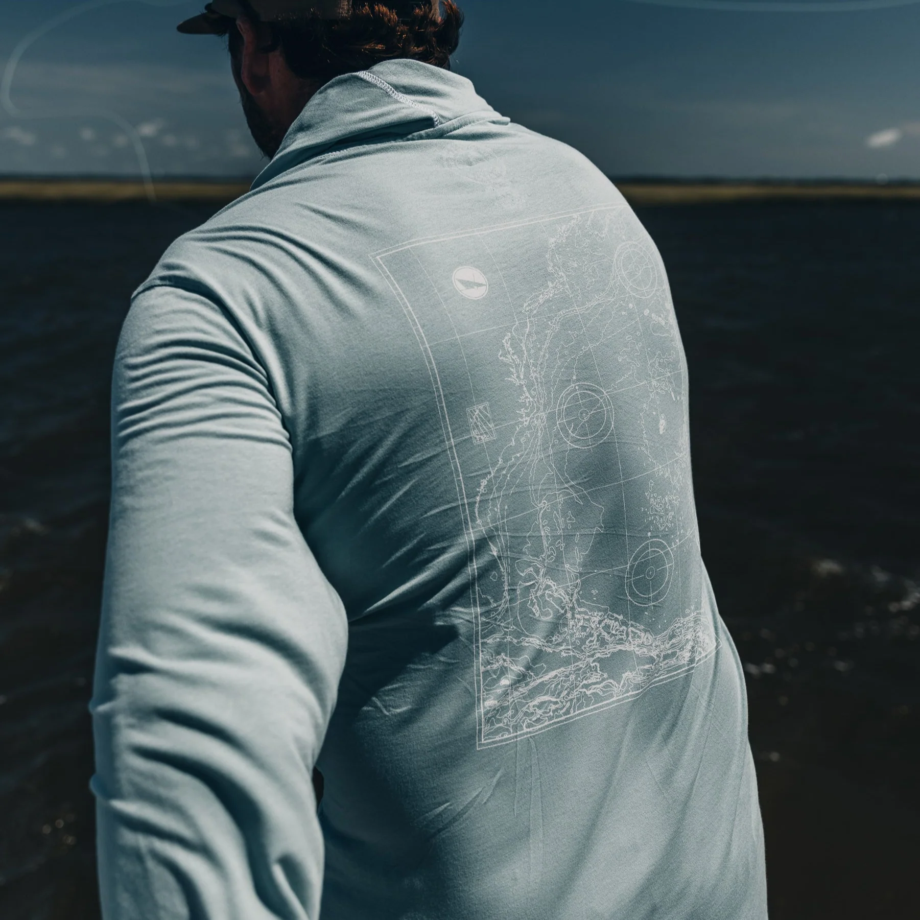 Nav Chart Premium Performance Hoodie - Image 11