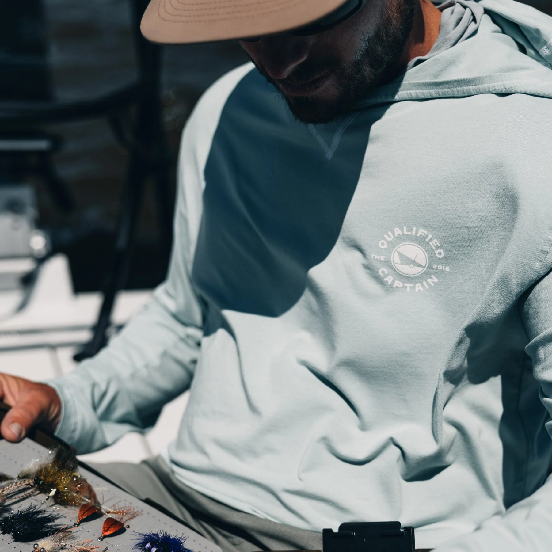 Nav Chart Premium Performance Hoodie - Image 12