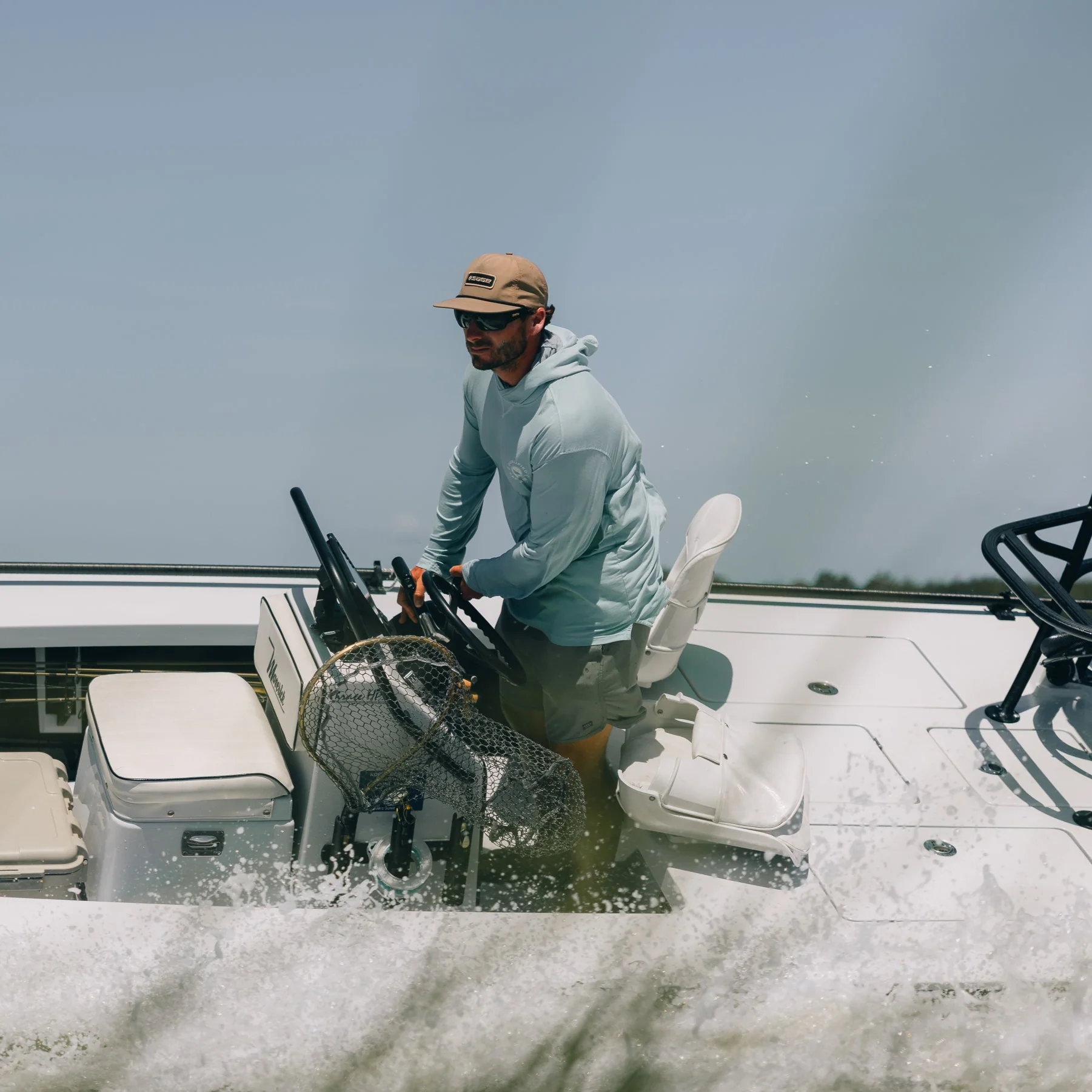 Nav Chart Premium Performance Hoodie - Image 13