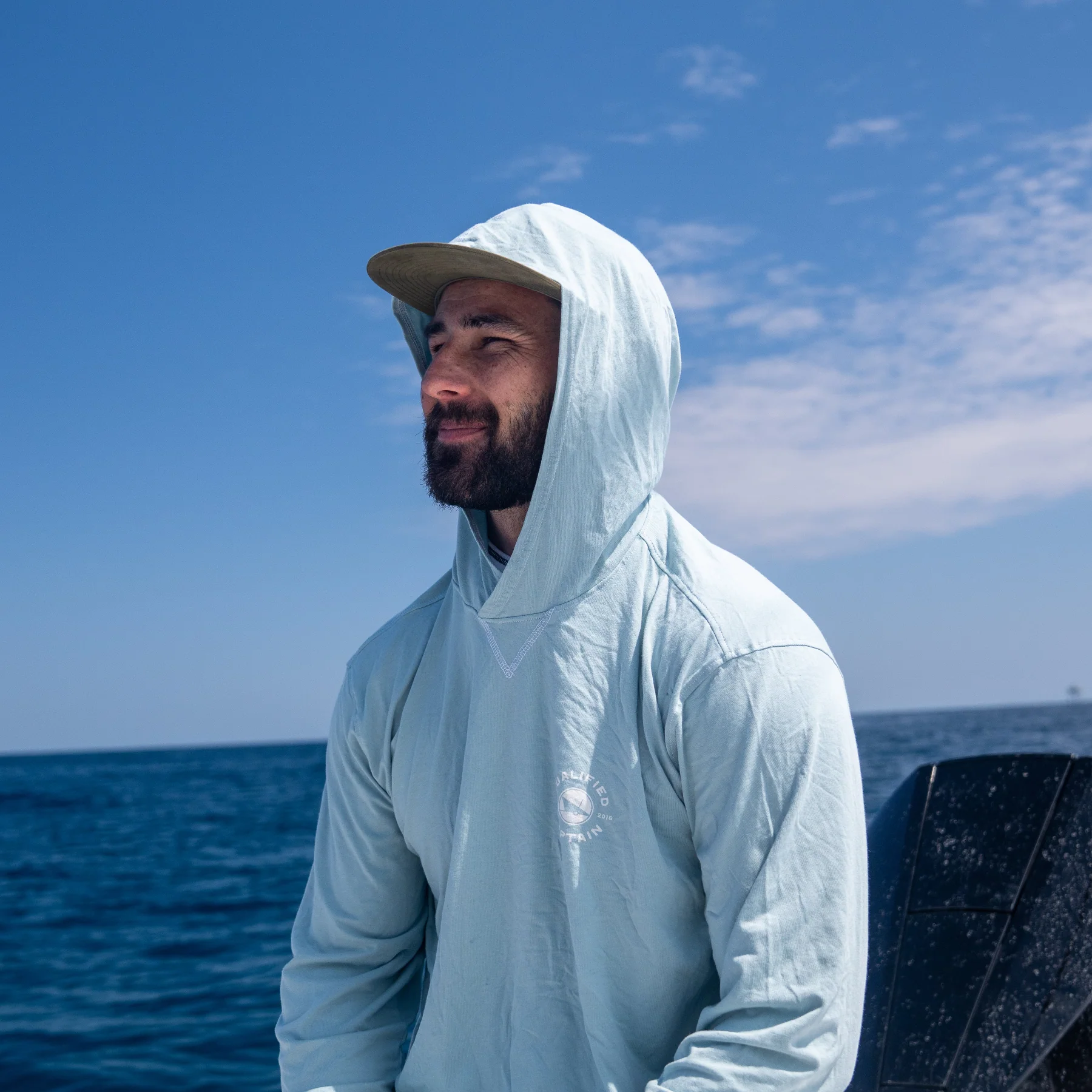 Nav Chart Premium Performance Hoodie - Image 3