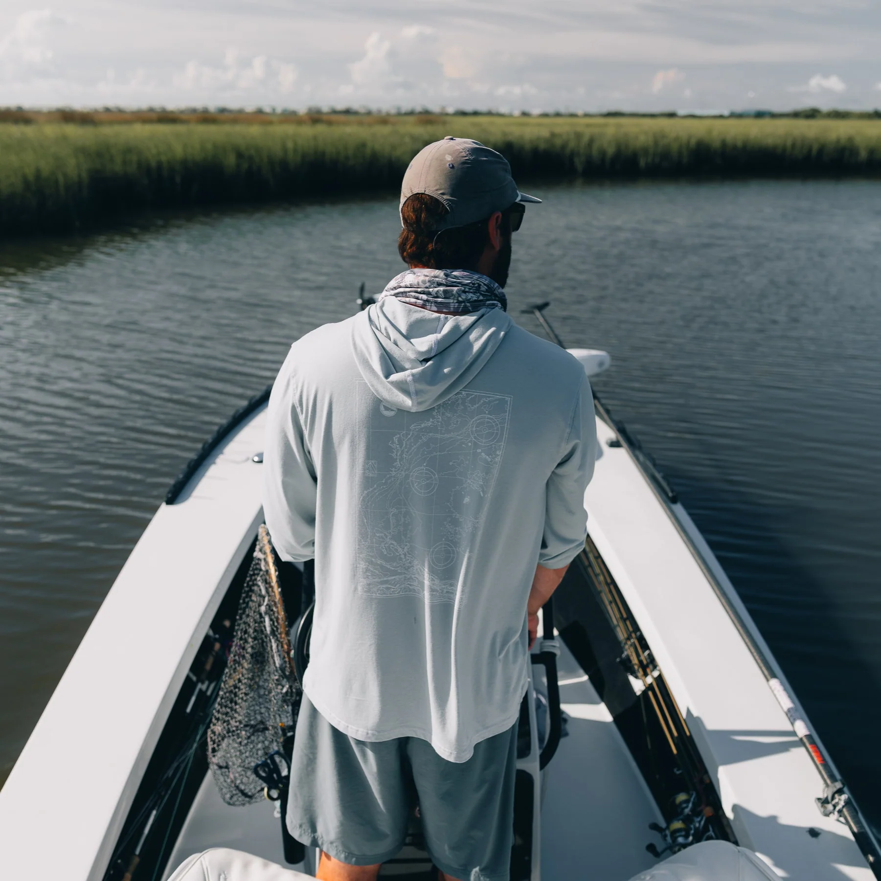 Nav Chart Premium Performance Hoodie - Image 9