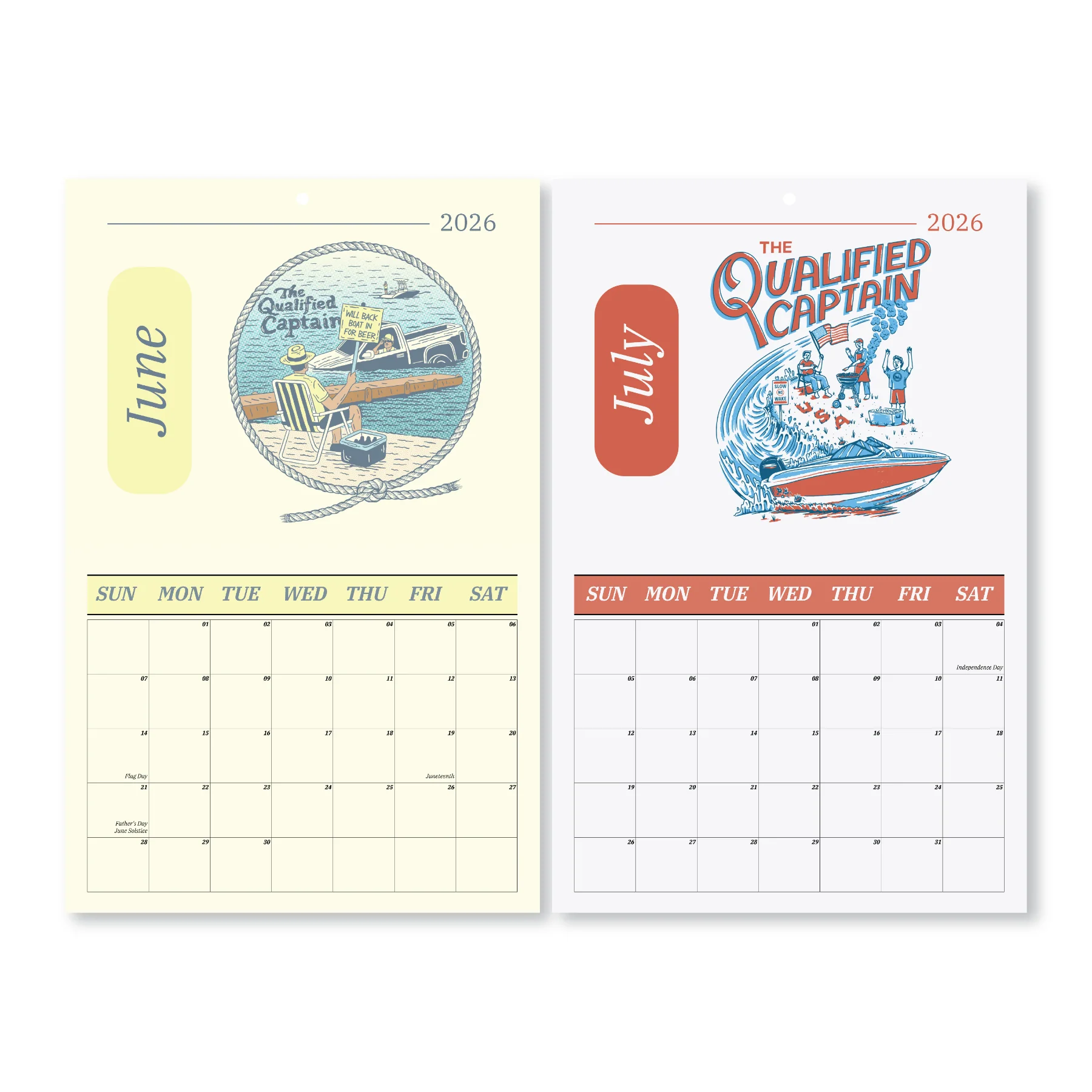 Qualified 2026 Wall Calendar - Image 4