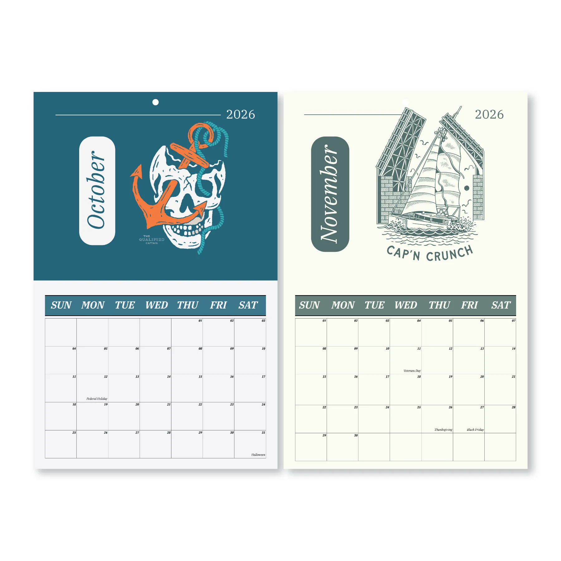 Qualified 2026 Wall Calendar - Image 6