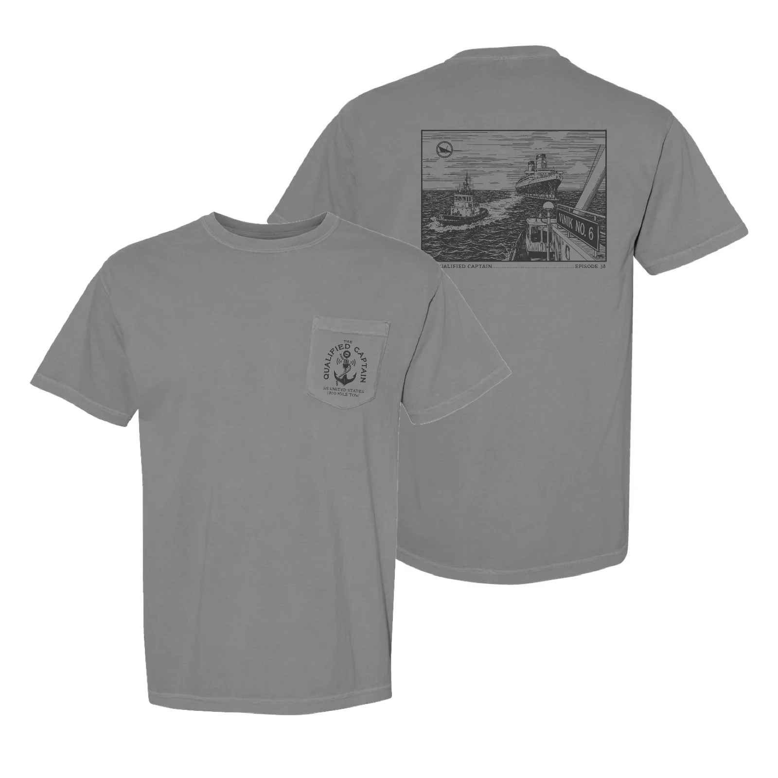SS United States Pocket Tee - Image 3