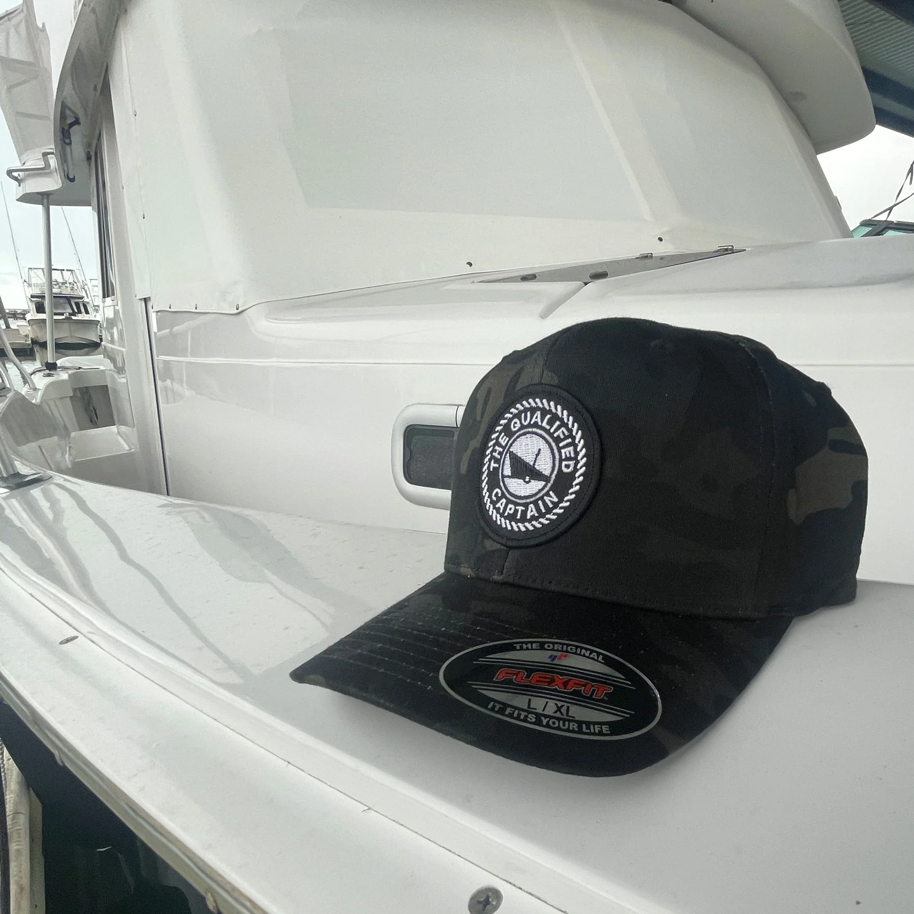 TQC Embroidered Patch FlexFit Hats - Image 9