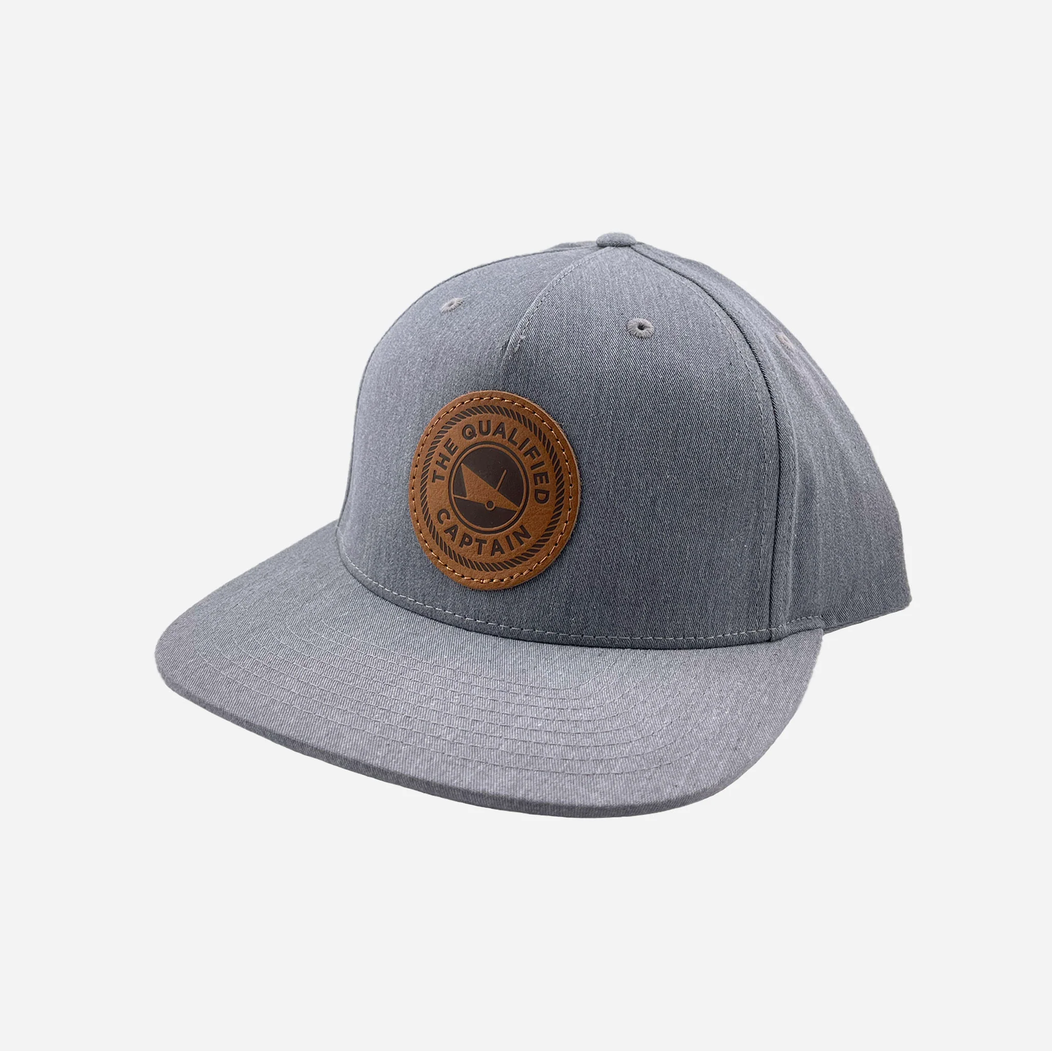 TQC Leather Patch Mid-Profile Hat - Image 3