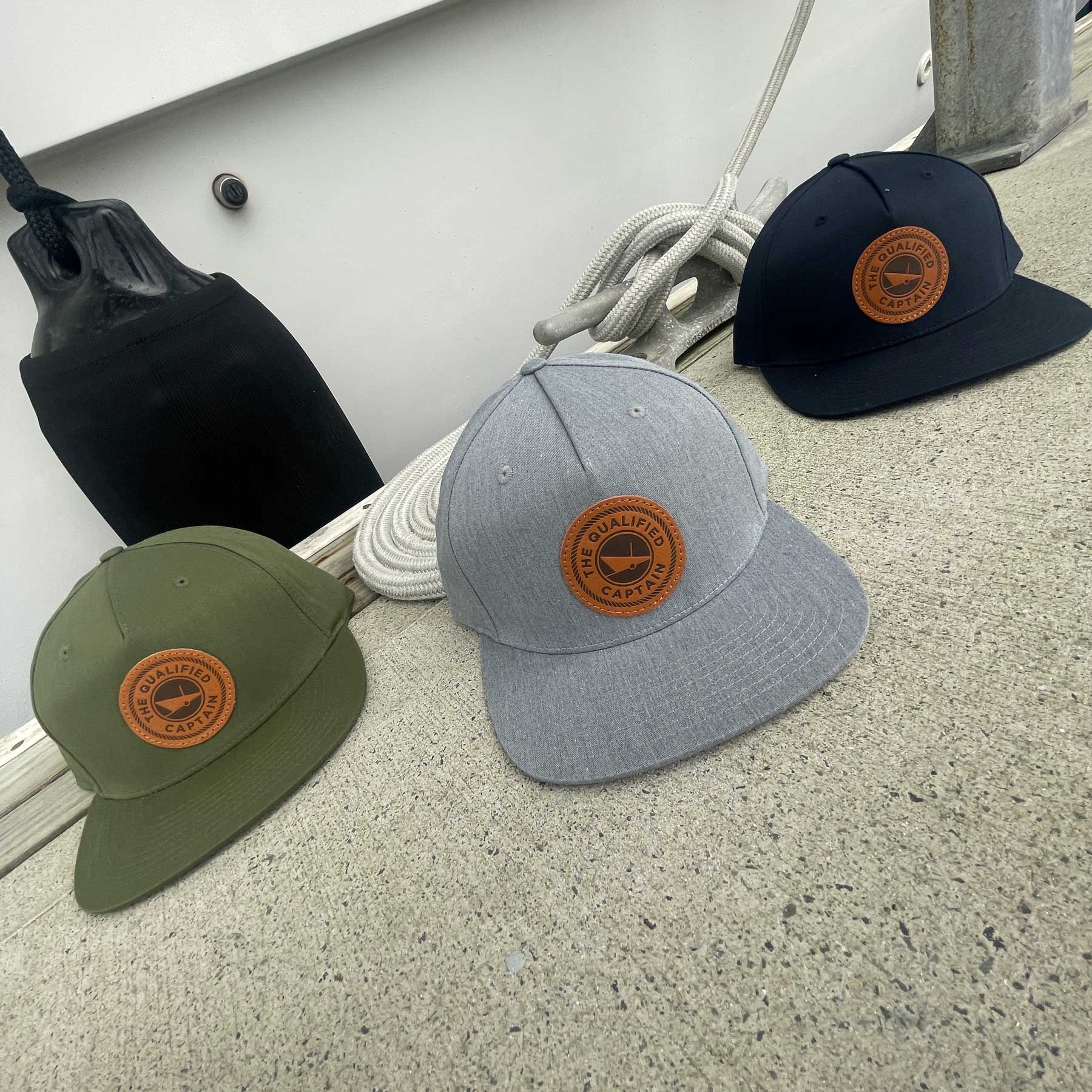 TQC Leather Patch Mid-Profile Hat - Image 6