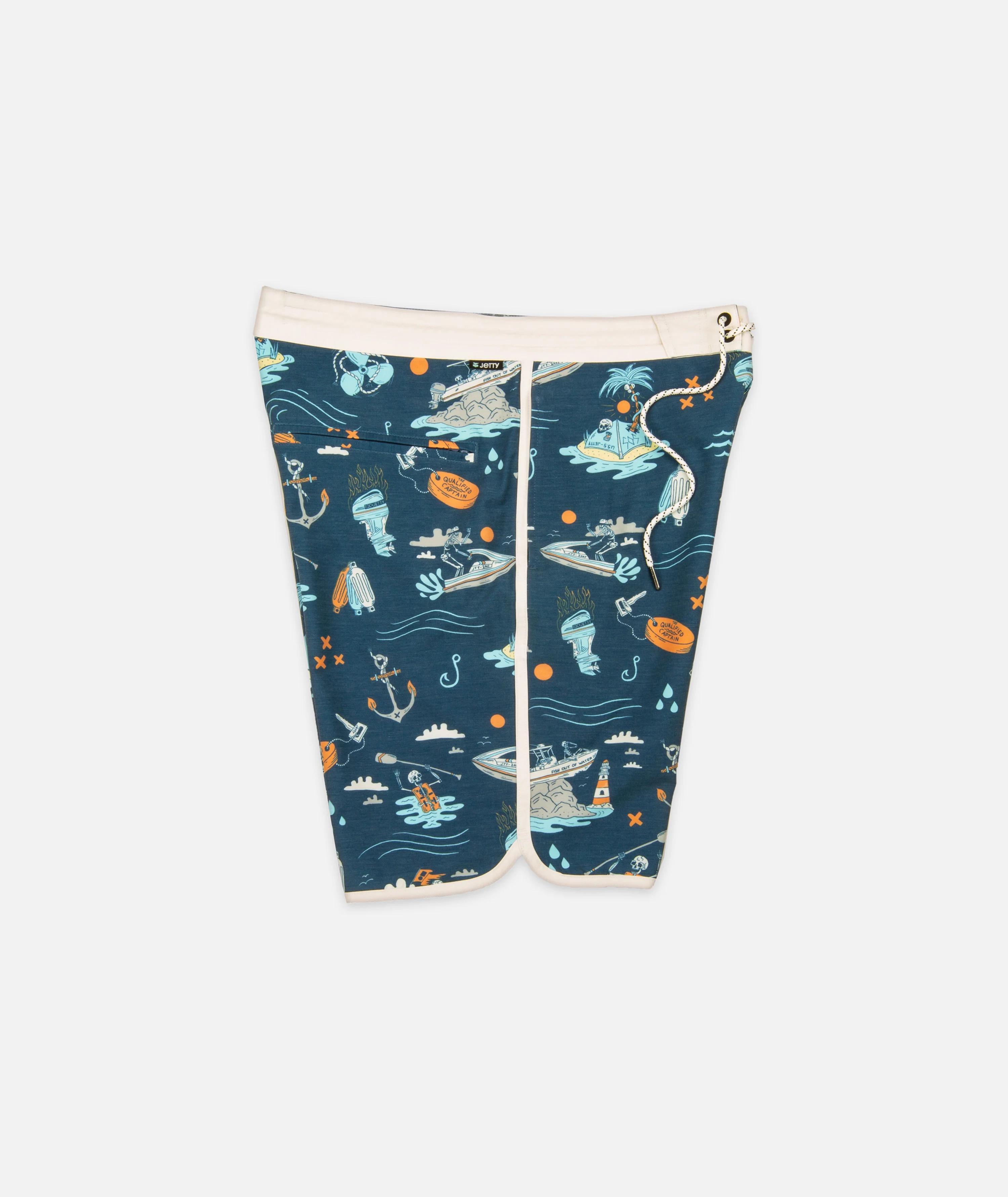 TQC x Jetty Sandbar Hybrid Boardshort - Image 3