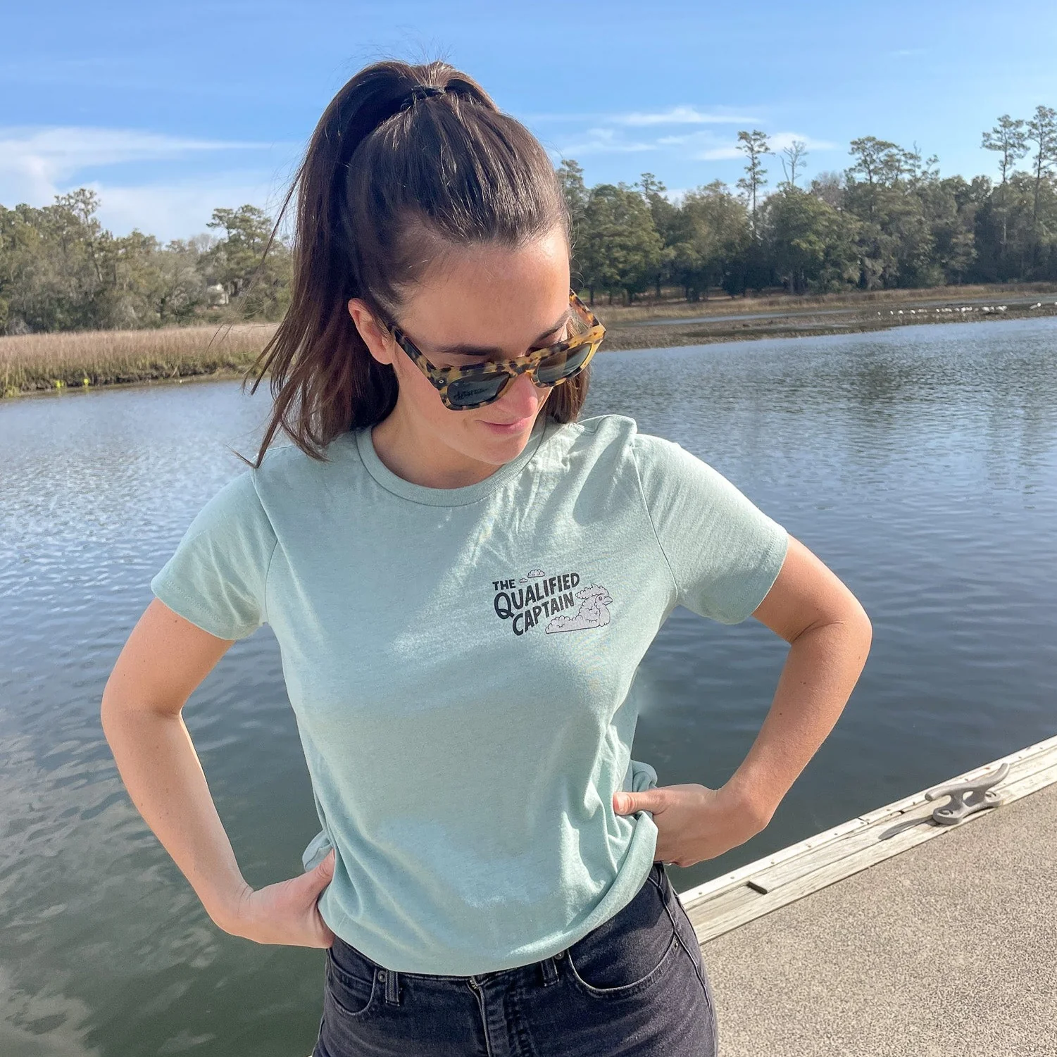 Womens Rooster Tail Tee - Image 6